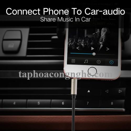 Ugreen 40788 20M màu Đen Cáp âm thanh 2 đầu 3.5mm dương đầu bọc kim loại cao cấp AV125 30040788